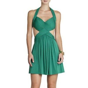 BCBGMaxazria Shea Halter Dress Worn Once